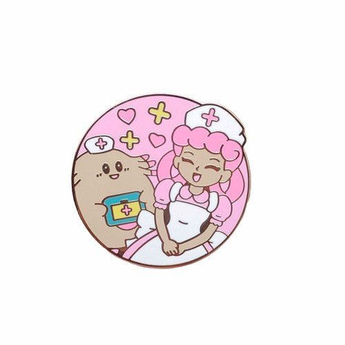 Chansey y Nurse Joy Pokémon Pin