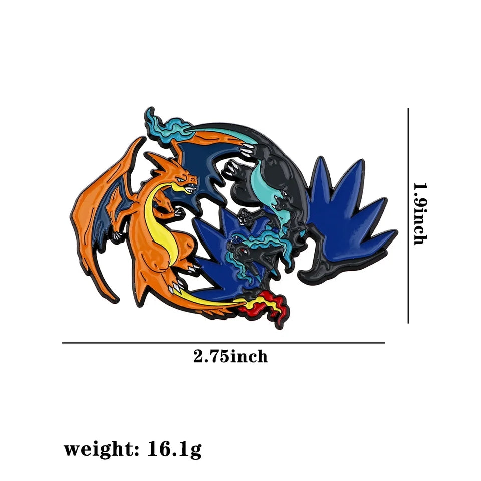 Mega-Charizard X e Y Pokémon Pin