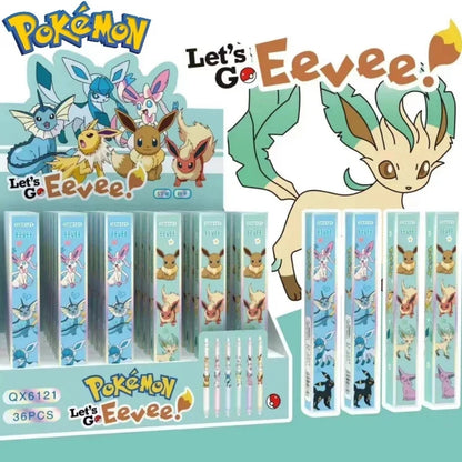 Boligrafo de Gel Retractil Pokémon Eevee Evolution