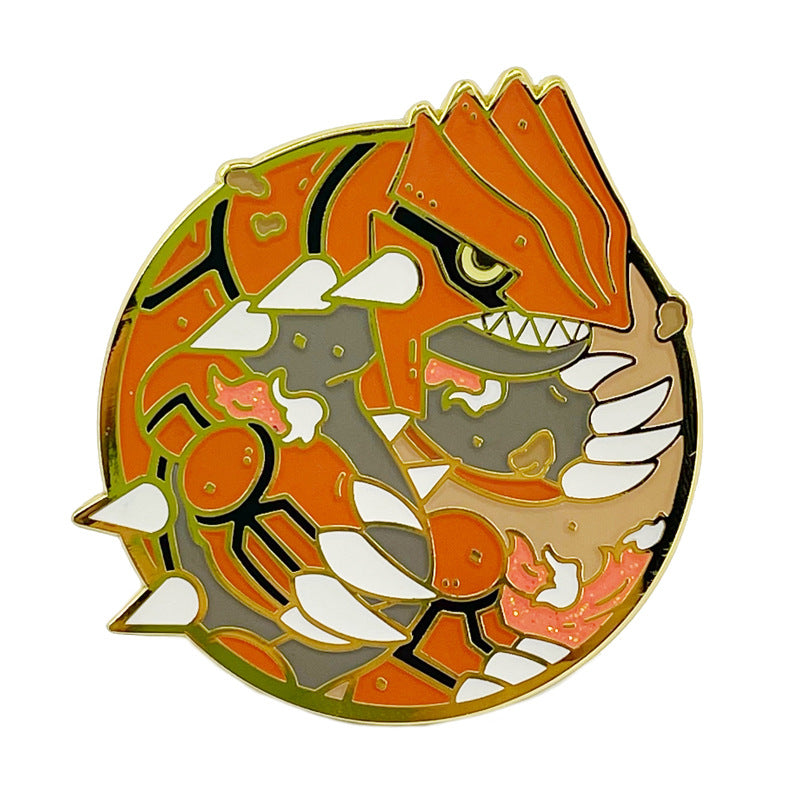 Groudon Pokémon Pin