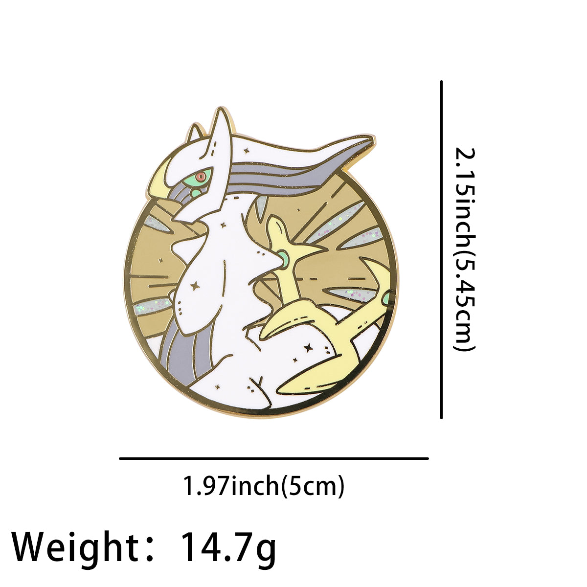 Arceus Pokémon Pin