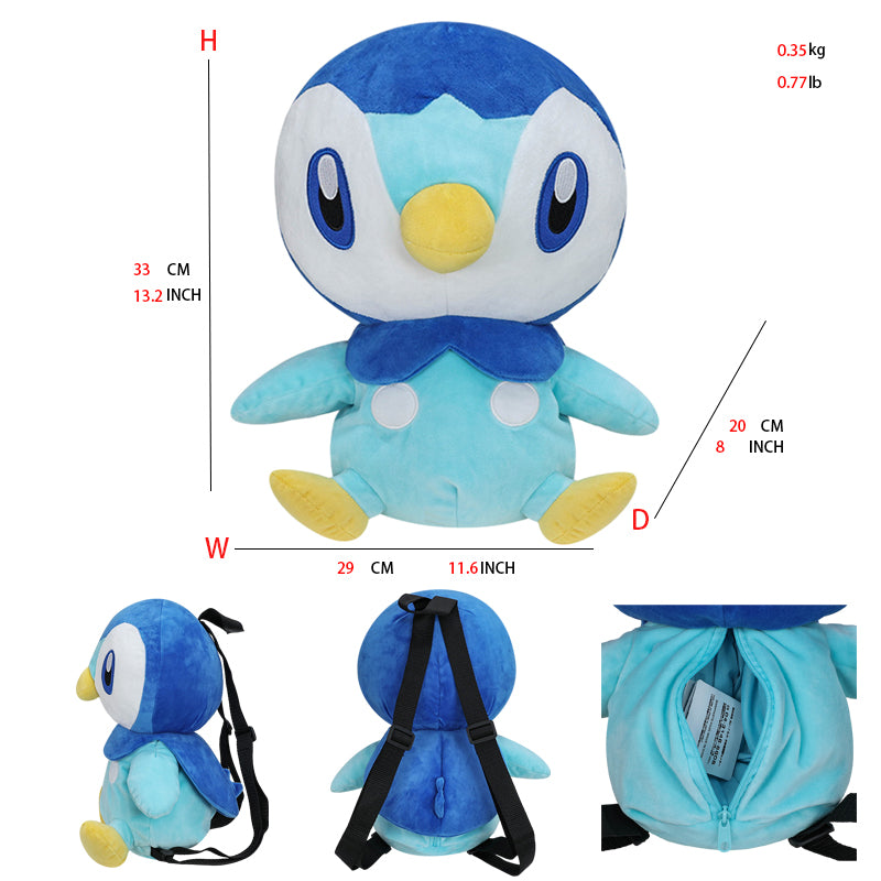 Piplup Mochila Pokemon Plushie