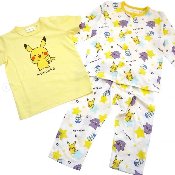 Pijama Pikachu, Gengar y Piplup