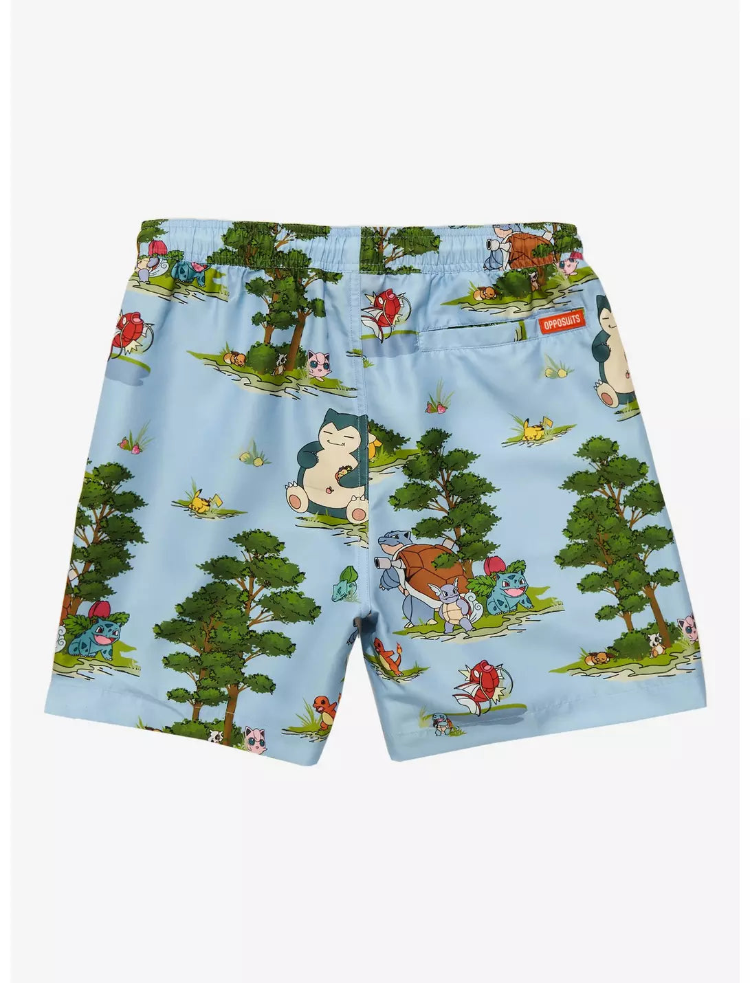 Short con Estampado Integral de Bosque Pokémon