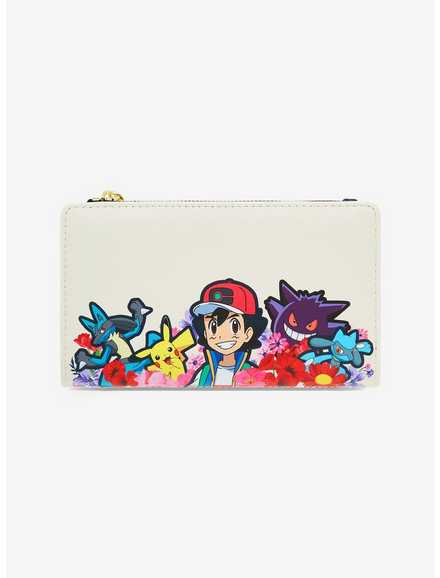 Cartera Pokémon Ash y Pokémon Floral Loungefly