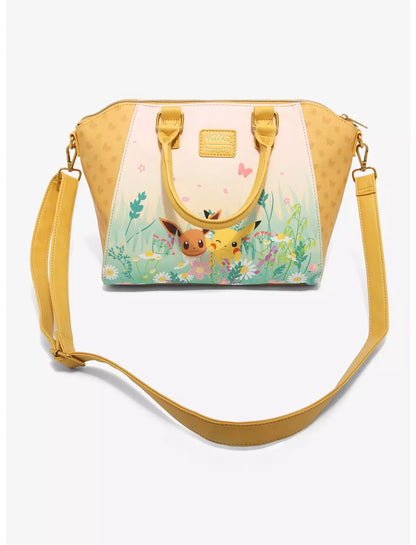 Eevee y Pikachu Bolso floral Loungefly Pokémon