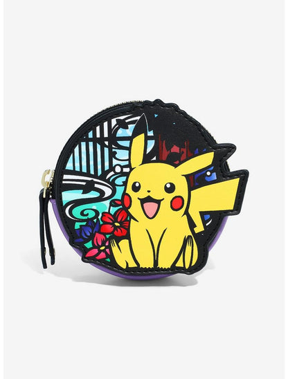 Monedero Pokemon Loungefly PIKACHU FLORAL