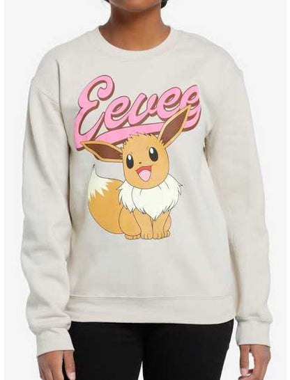 Sudadera Pokemon Eevee Puff Print Girls