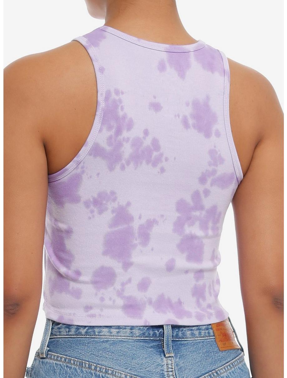 Pokemon Eeveelution Purple Wash Girls Crop Tank Top