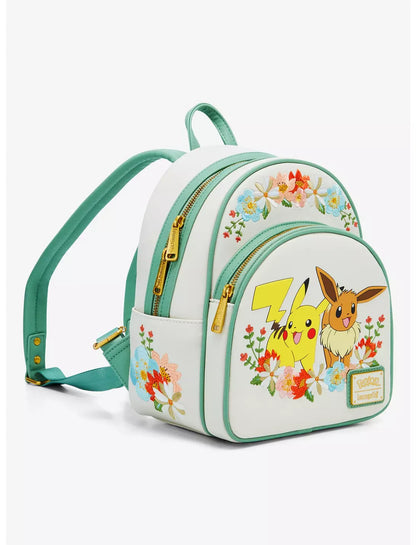 Pikachu e Eevee Mini Mochila Loungefly Pokémon