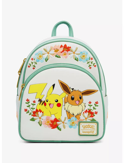 Pikachu e Eevee Mini Mochila Loungefly Pokémon