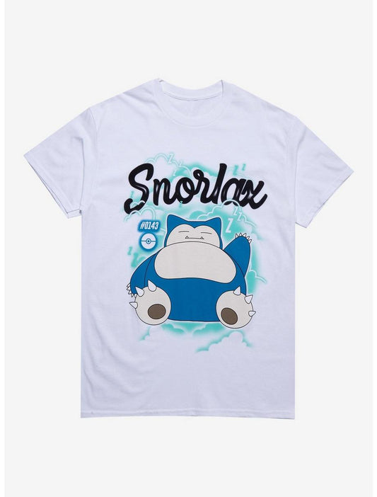 Playera Pokemon Snorlax Aerógrafo