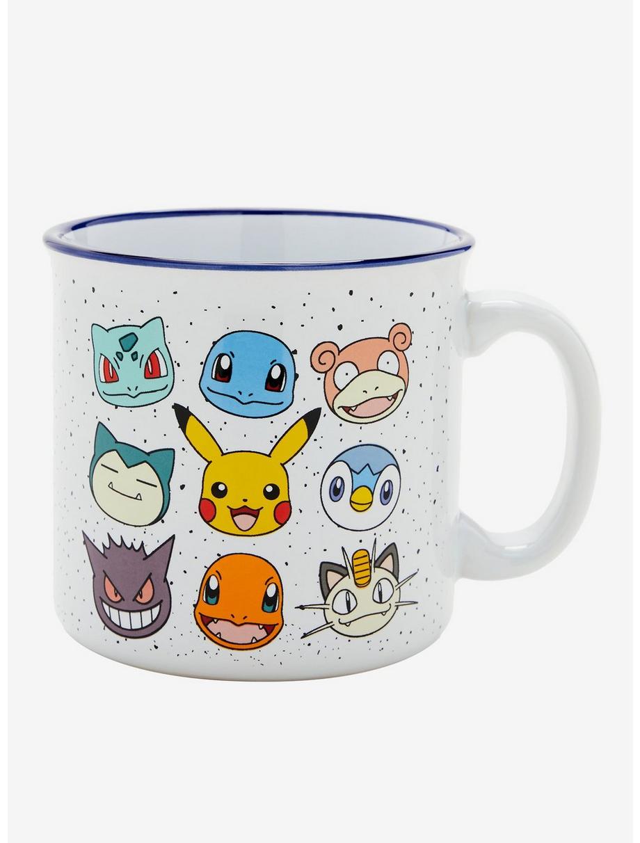 Taza camper multicara Pokémon Pikachu y sus amigos