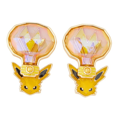 Jolteon Aretes Teracristal Electrico