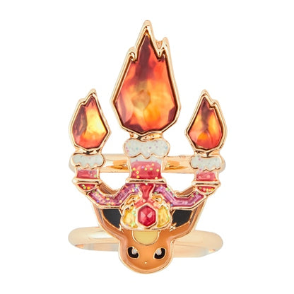 Flareon Anillo Teracristal Fuego