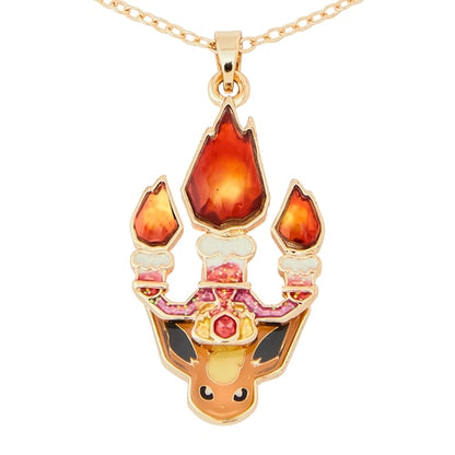 Flareon Collar Teracristal Fuego