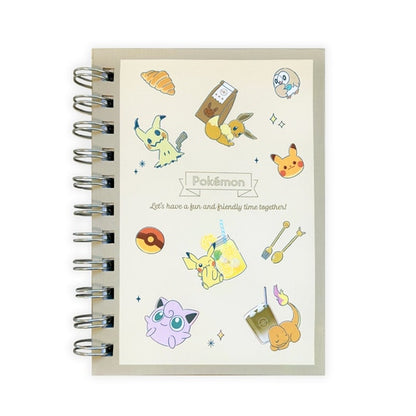 Cuaderno Pokémon ENJOY TEA TIME COLLECTION