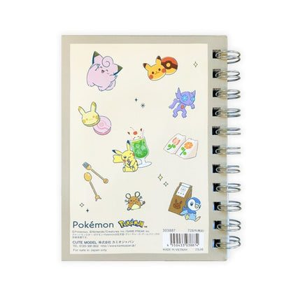 Cuaderno Pokémon ENJOY TEA TIME COLLECTION