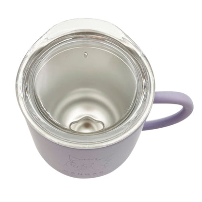 Taza en acero inoxidable con tapa GENGAR