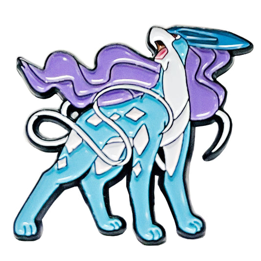 Suicune Pokémon pin