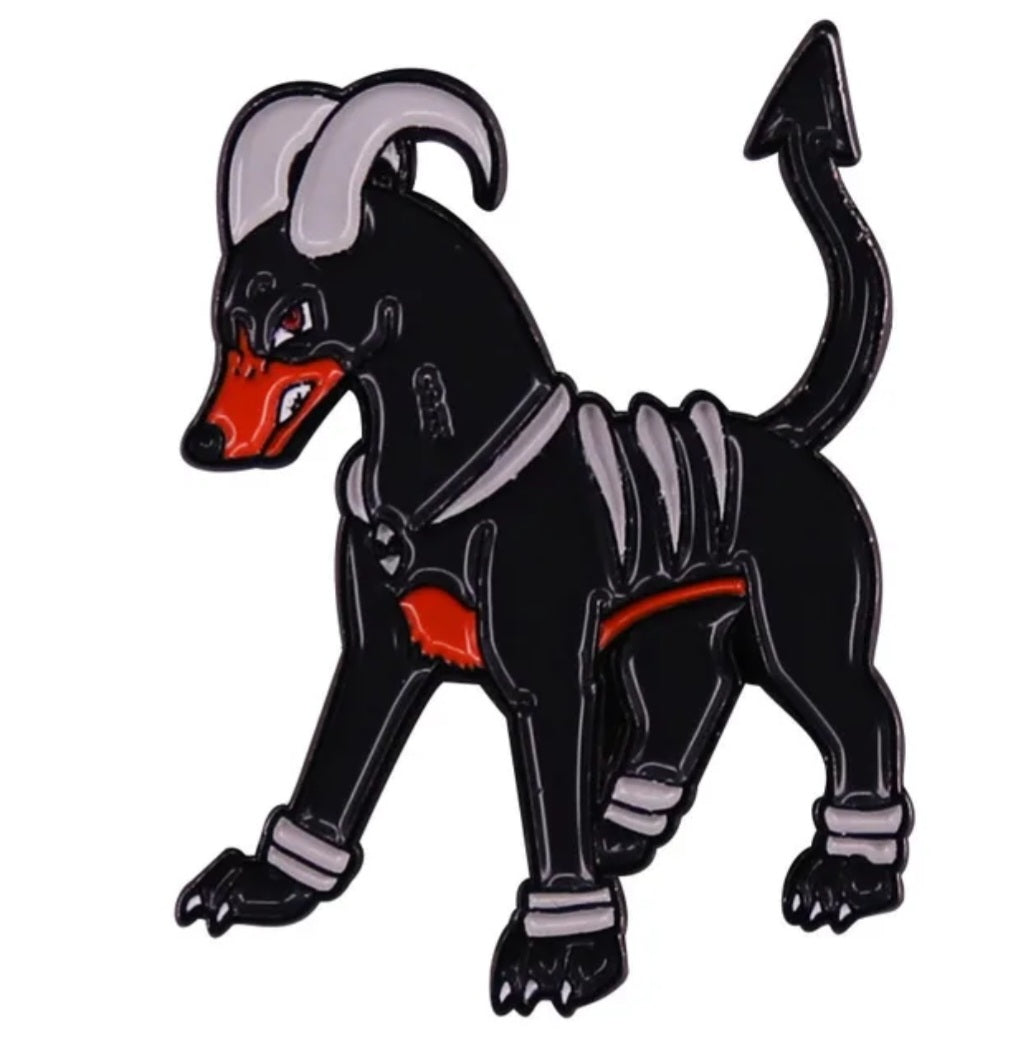 Houndoom Pokémon Pin