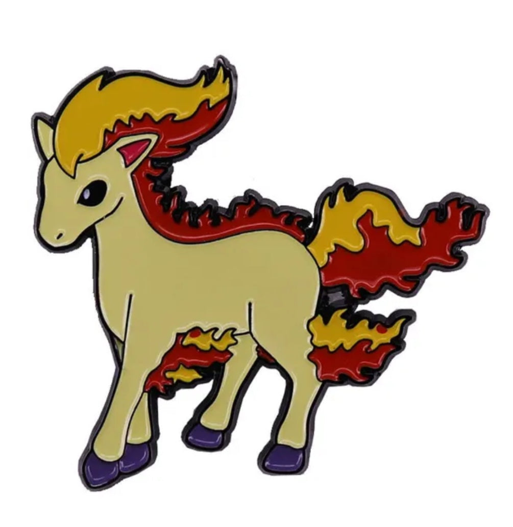 Ponyta Pokémon Pin