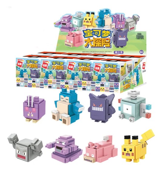 POKEMON QUEST Juego de bloques de construcción