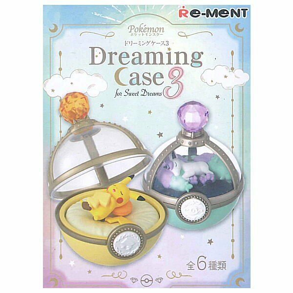 RE-MENT Pokemon Dreaming Case 3 Sweet Dreams Mini Figure Toy