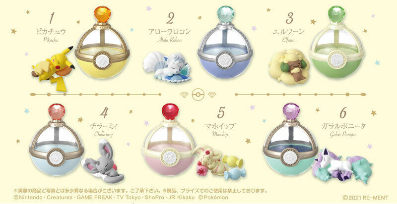 RE-MENT Pokemon Dreaming Case 3 Sweet Dreams Mini Figure Toy